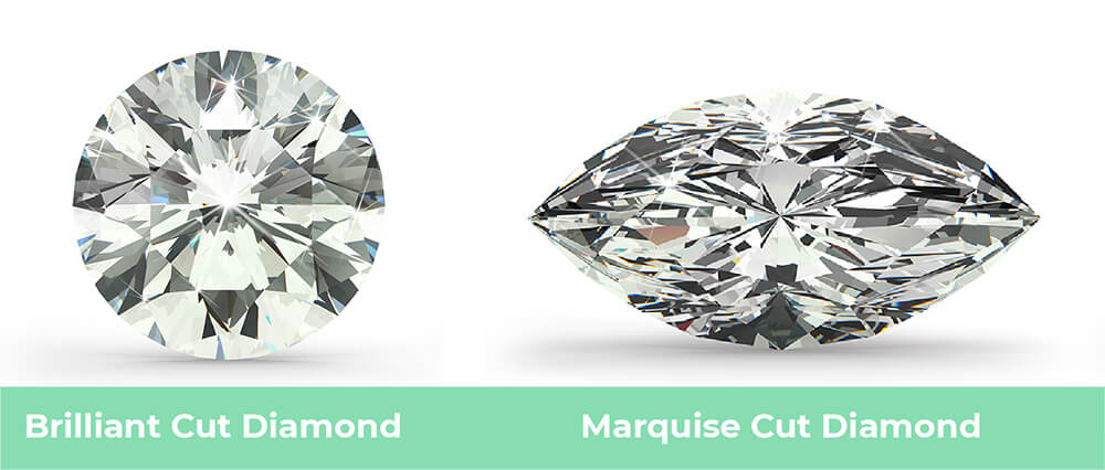 Marquise diamond bow hot sale tie effect