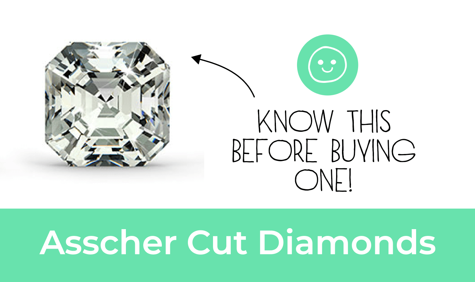 Asscher Cut Diamond Size Chart