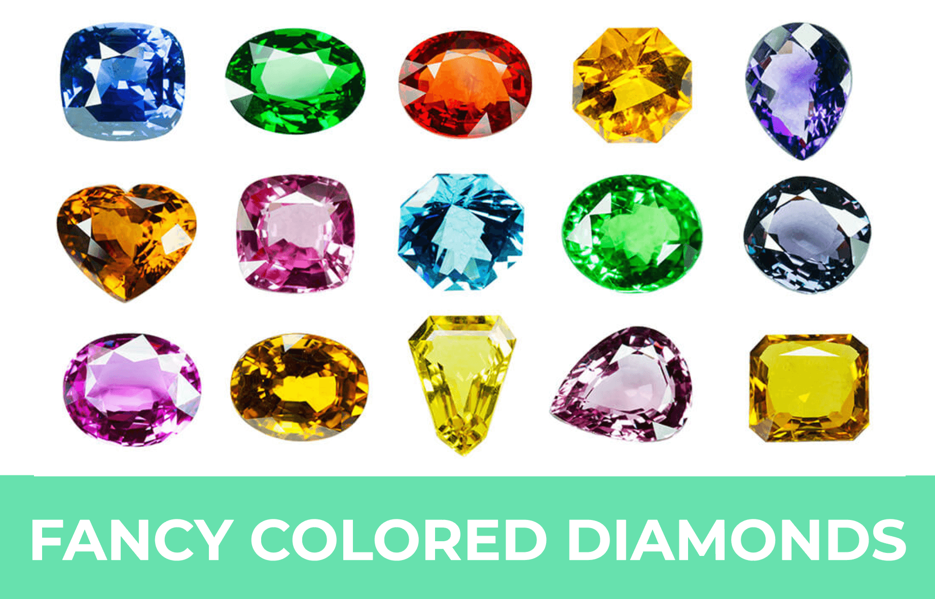 diamond color chart gia diamond color scale grading - fancy colored ...