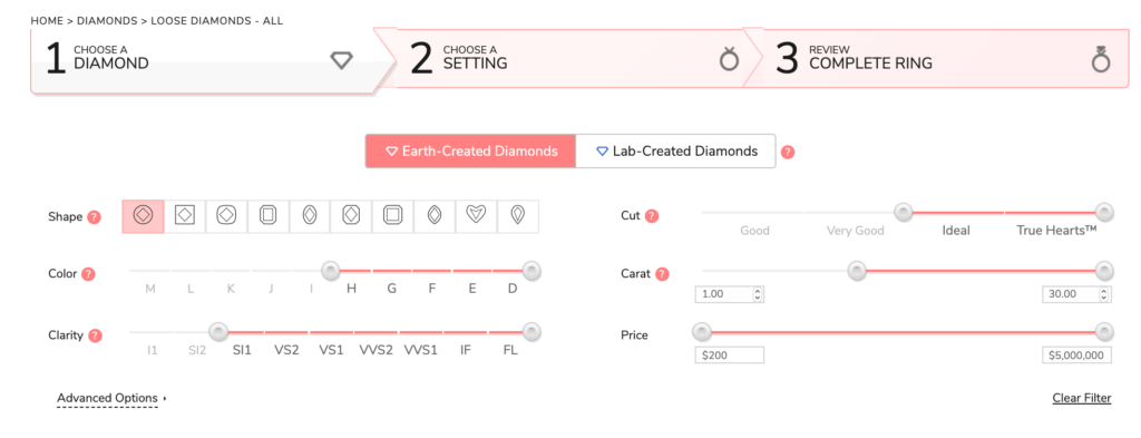 Diamond Cheat sheet