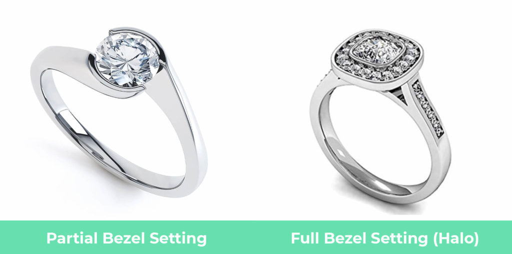 Essentials Half-Bezel Engagement Ring - Shelly Purdy