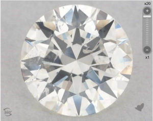  Exemple de diamant nuageux 