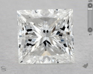 Princess cut diamond