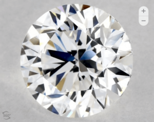 VVS1 Round Diamond, 1.06ct